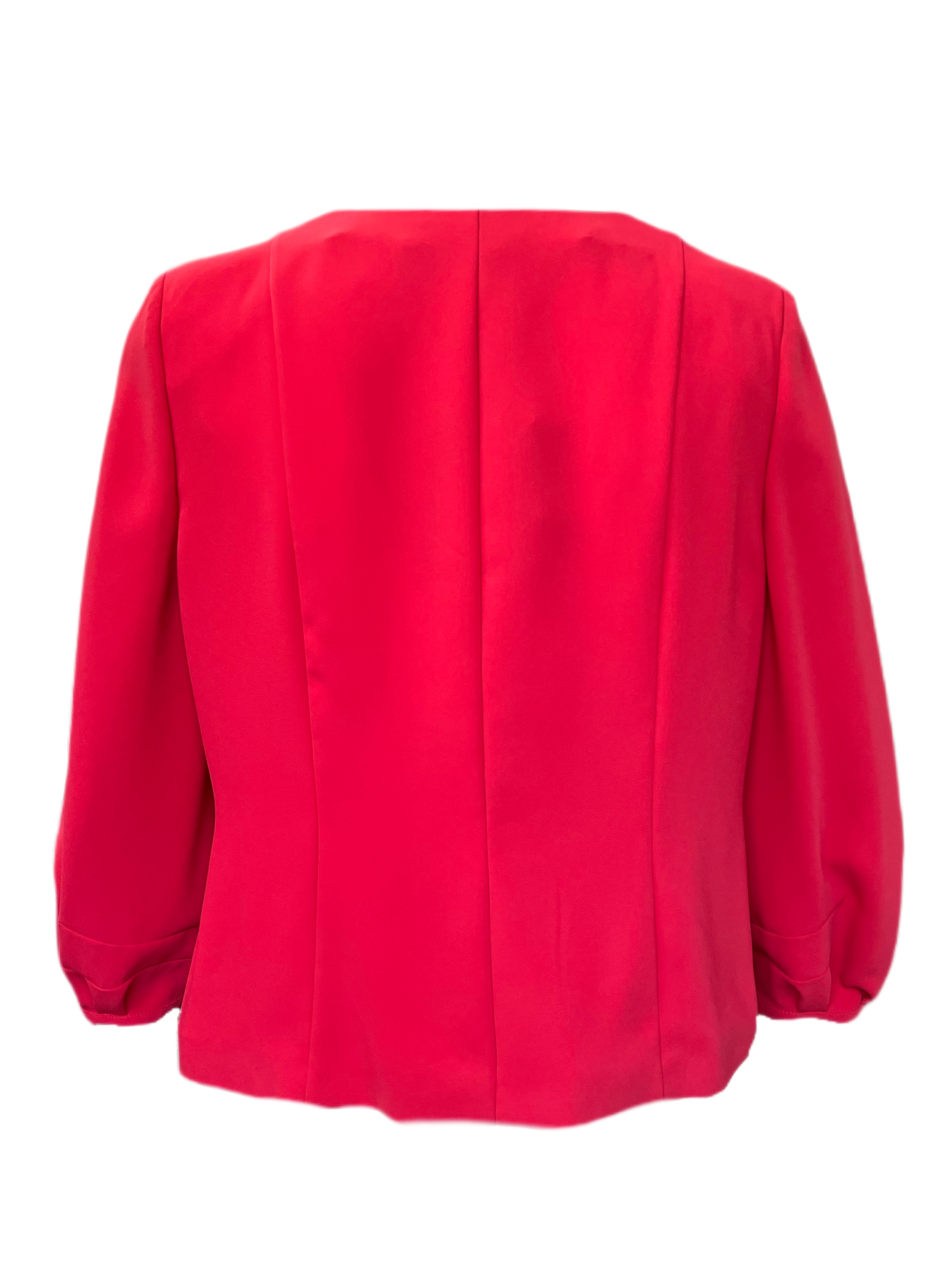 MARINA RINALDI Women's Carolina Floaty Fabric Jacket $525 NWT - Picture 7 of 7